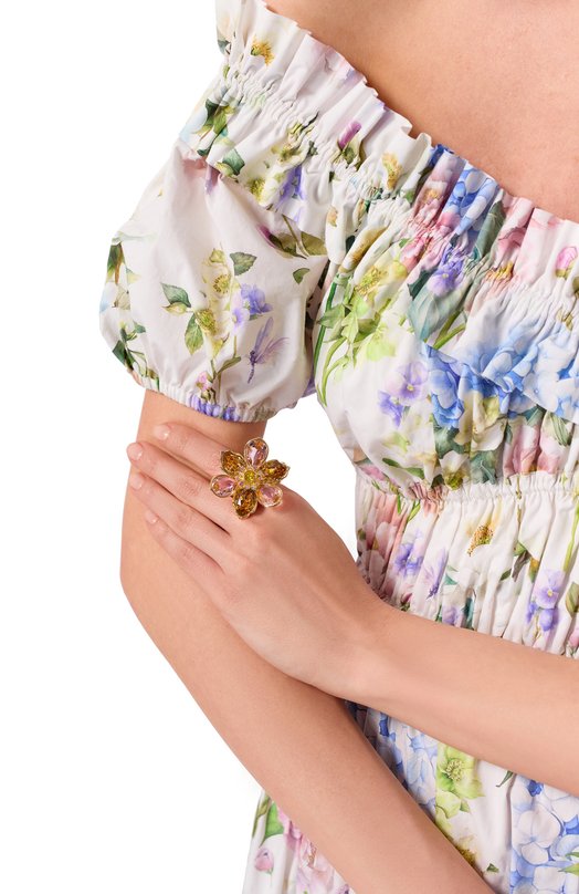 Кольцо Idyllia Swarovski 5736221 Розовый  5736221 Фото 2