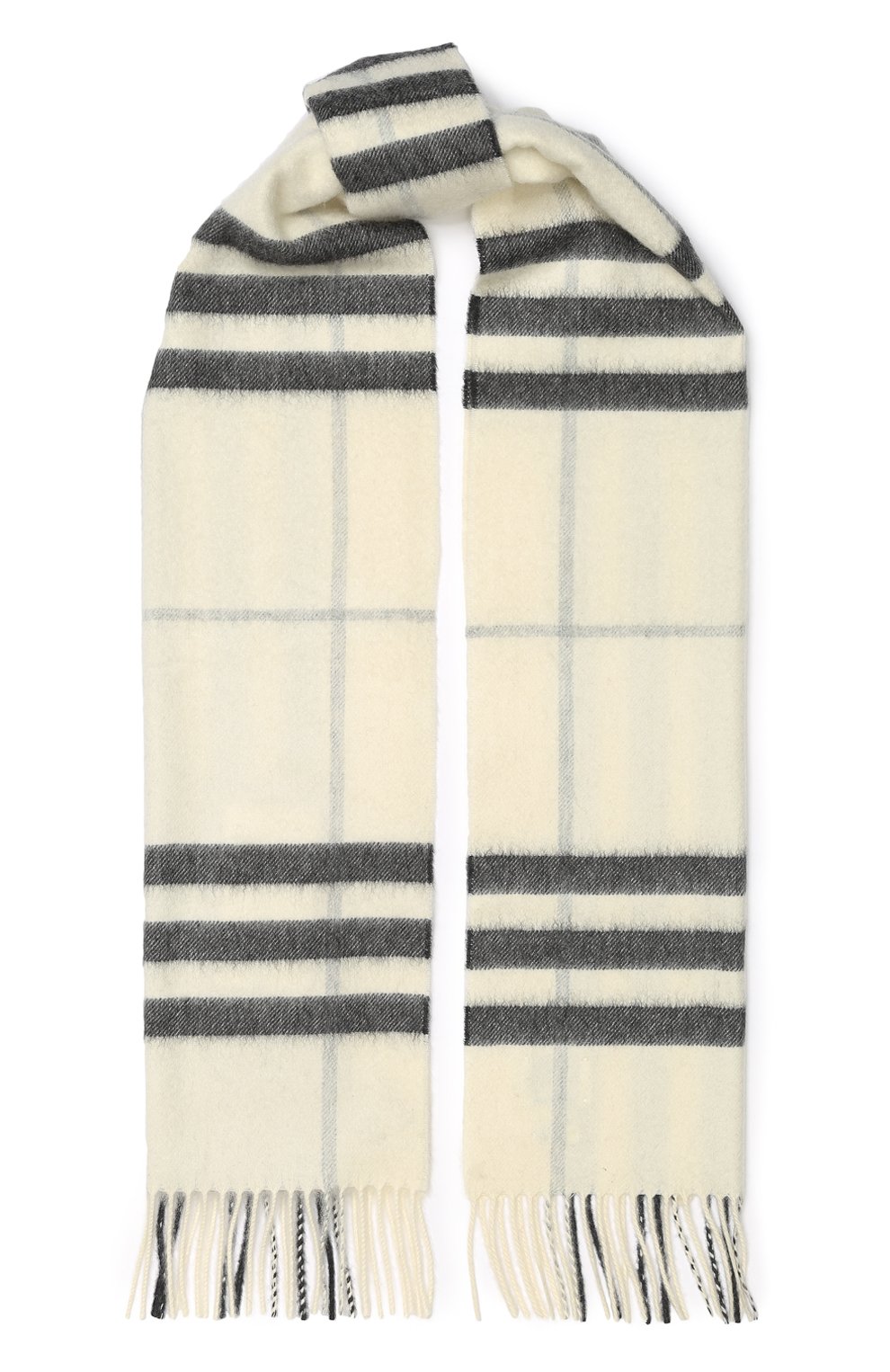 Кашемировый шарф BURBERRY бежевого цвета по цене 55400 руб., арт. 8015531, фото 1 Кашемировый шарф BURBERRY, арт. 8015531, фото 1