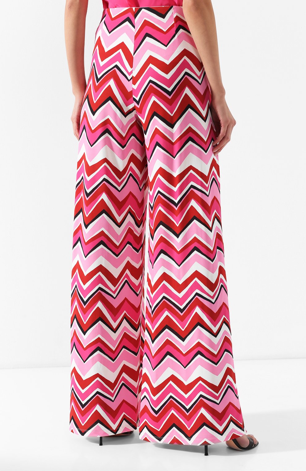 Брюки из вискозы M MISSONI малинового цвета по цене 33250 руб., арт. 2DI00012/2J0006, фото 4 Брюки из вискозы M MISSONI, арт. 2DI00012/2J0006, фото 4