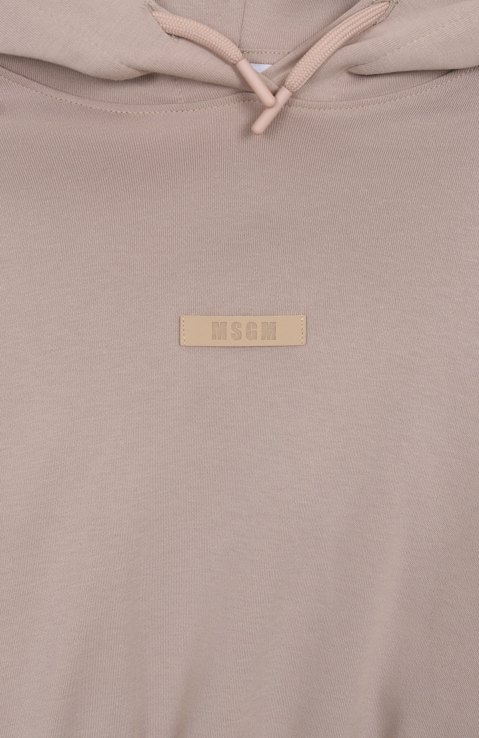 Хлопковое худи MSGM KIDS, арт. S5MSJGHS102, фото 3