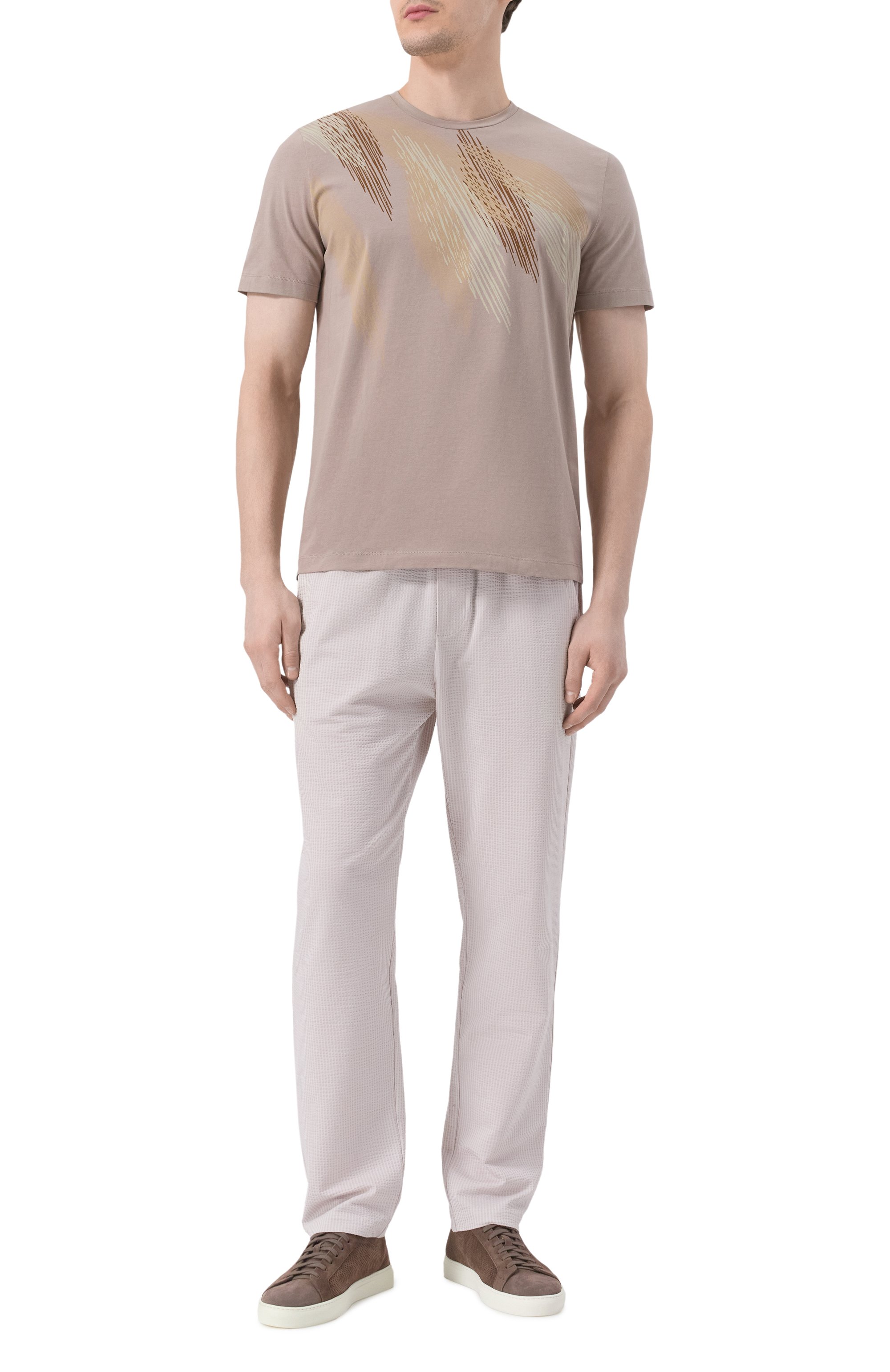 Хлопковая футболка CORNELIANI, арт. 25G589-2525065, фото 2