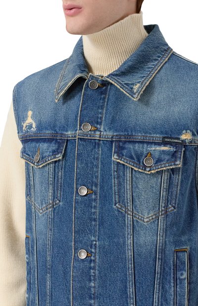 Джинсовый жилет DOLCE & GABBANA, арт. G9BRJD/G8NK1, фото 5