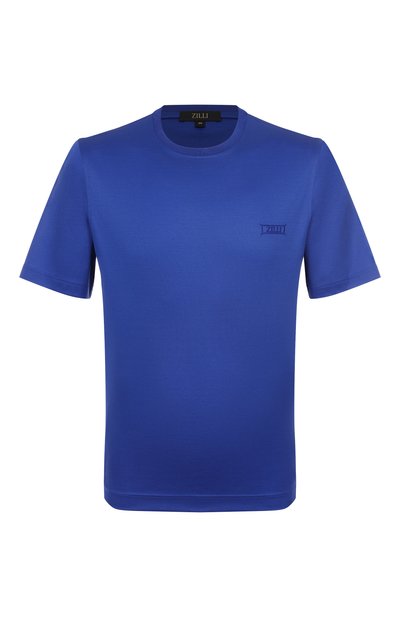 Мужская хлопковая футболка ZILLI, арт. TSR02AM0100VNI000