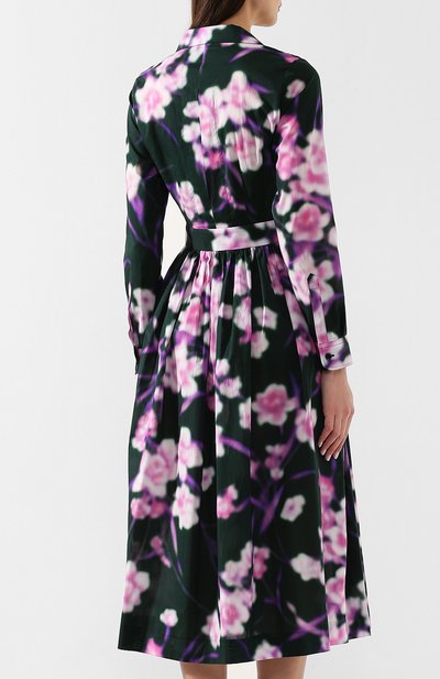 Хлопковое платье DRIES VAN NOTEN, арт. 191-11071-7100, фото 4