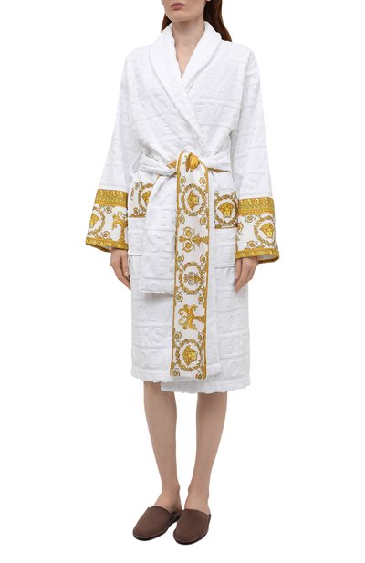 Хлопковый халат VERSACE, арт. ZACJ00008/ZC0SP052, фото 3