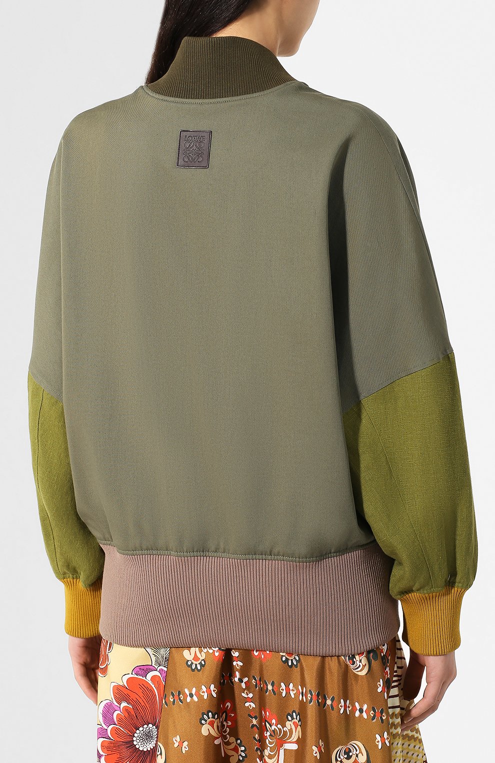 Хлопковый бомбер LOEWE, арт. S2198080TW, фото 4
