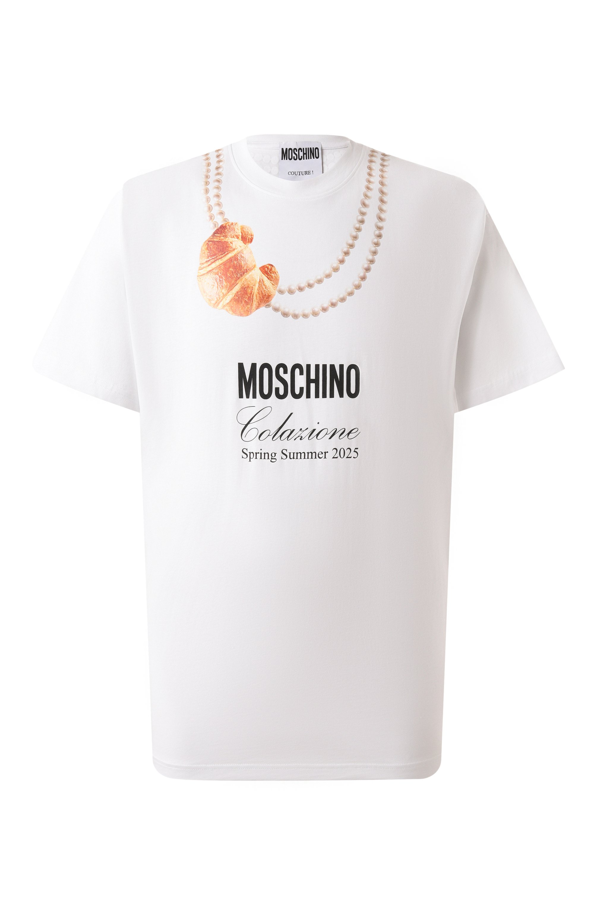 Хлопковая футболка MOSCHINO, арт. J0707/0241, фото 1