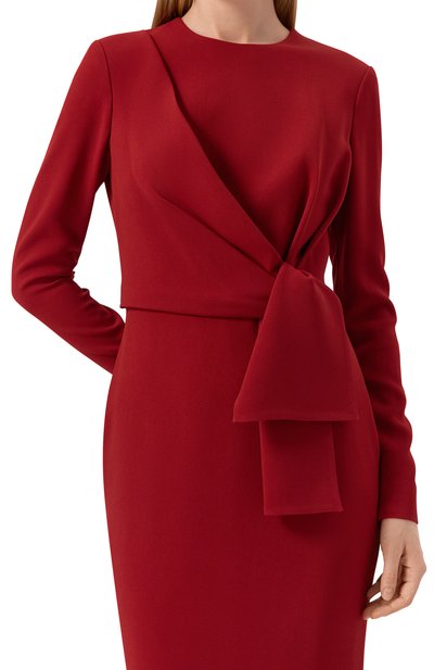 Платье из шелка и вискозы ELIE SAAB, арт. D0680NS25/CD003, фото 4