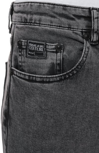Джинсы VERSACE JEANS COUTURE, арт. 73GAB590-73UP509 D STR BLACK BLK/CDW27, фото 5