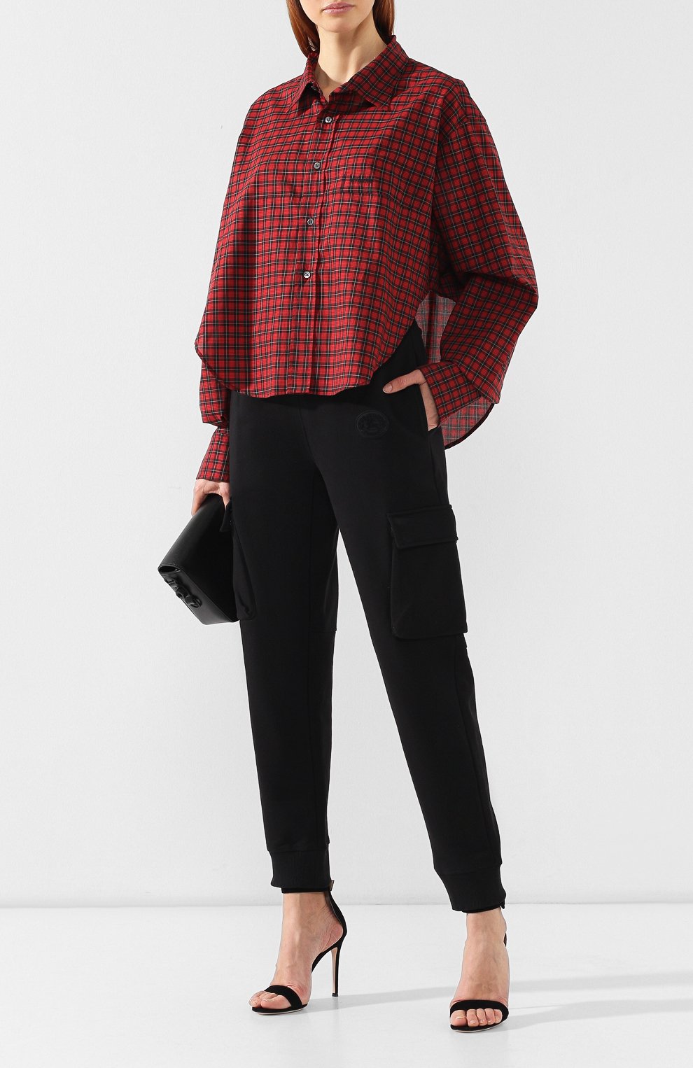 Хлопковая рубашка VETEMENTS, арт. WSS196053, фото 2