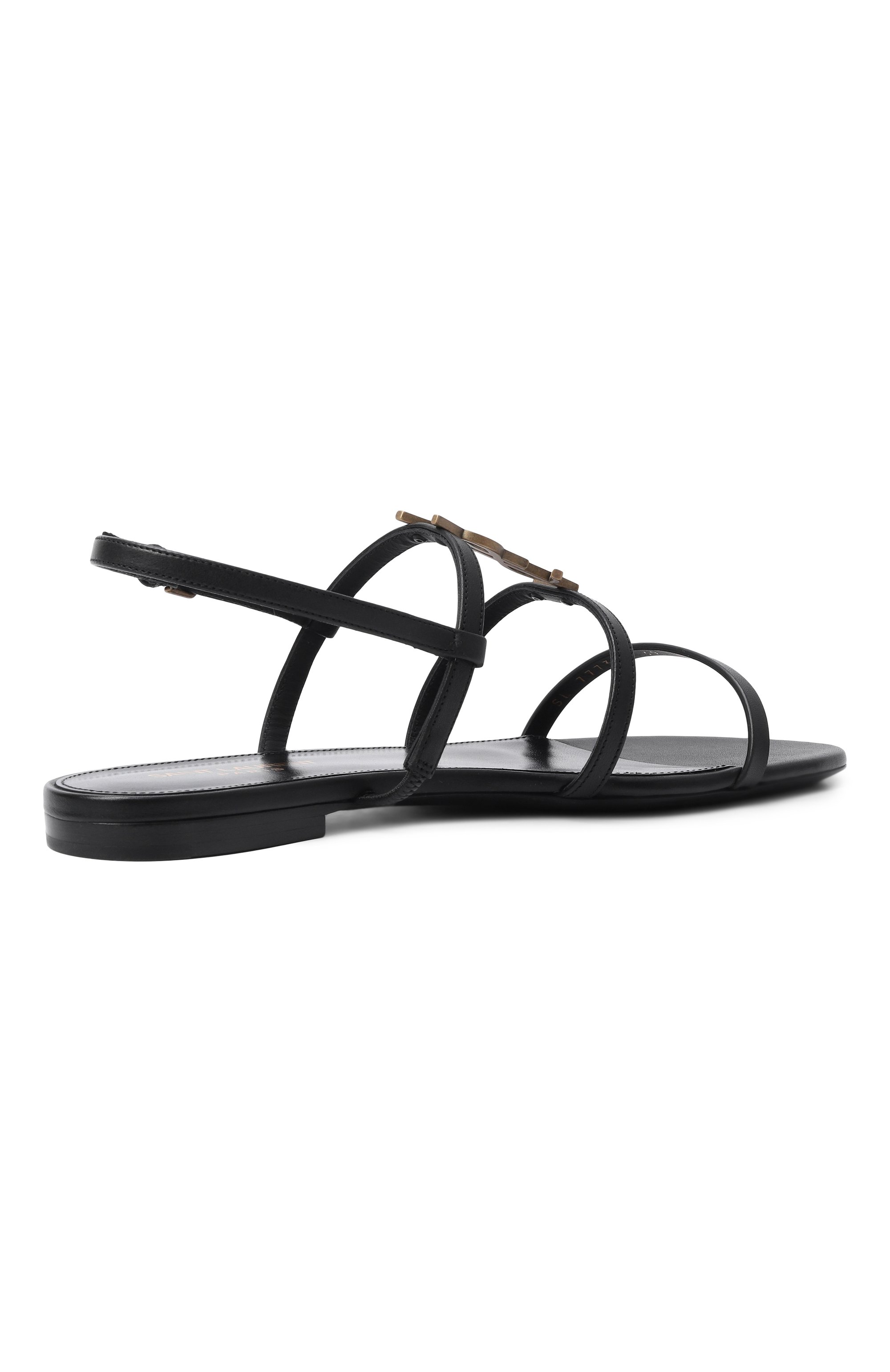 Кожаные сандалии new cassandra SAINT LAURENT, арт. 777348/BDATT, фото 5