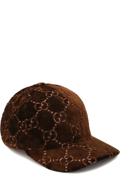 Бархатная кепка gg GUCCI, арт. 527075/3HD87, фото 1