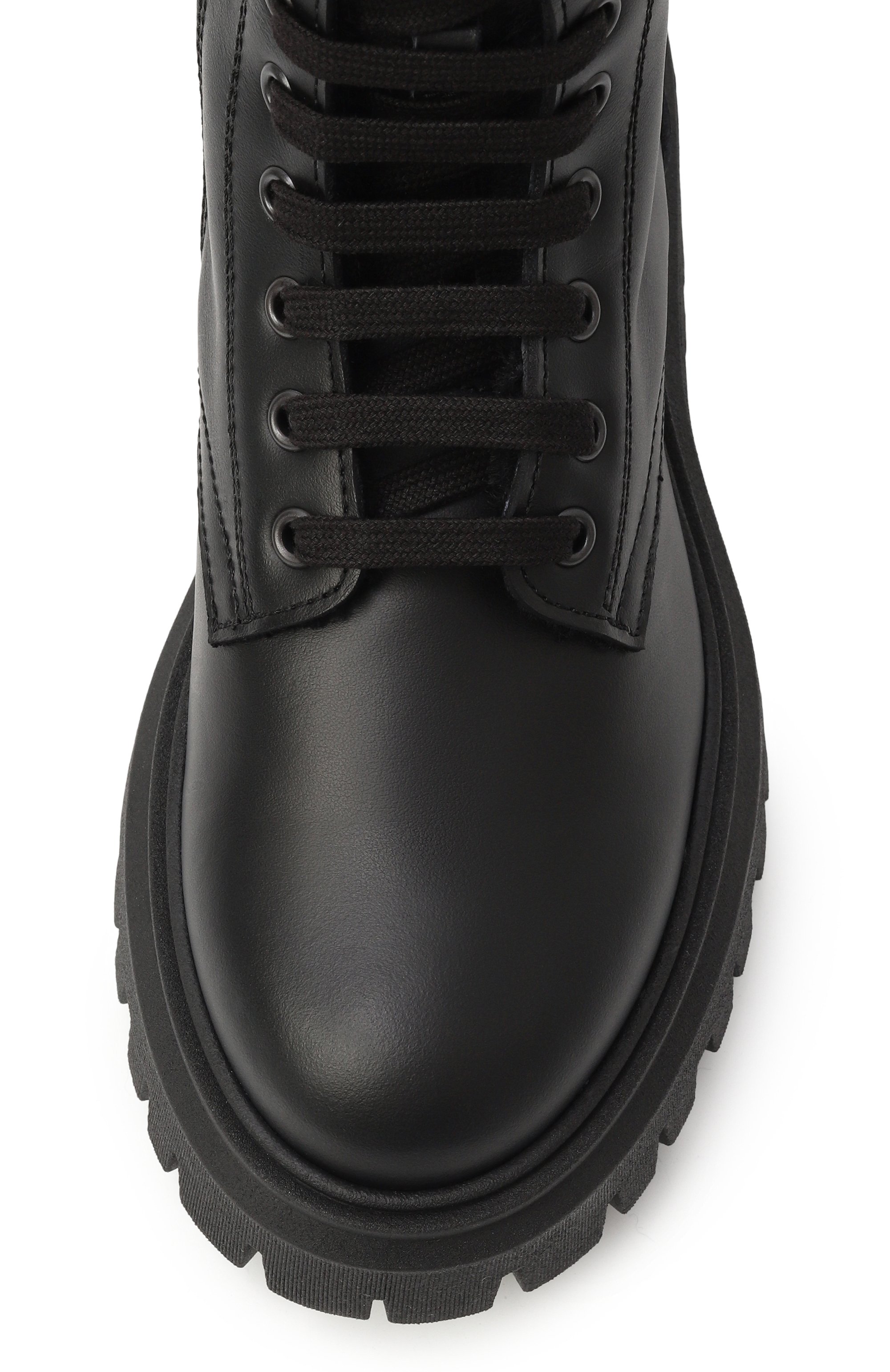 Кожаные ботинки MSGM KIDS, арт. 81142/36-40, фото 4