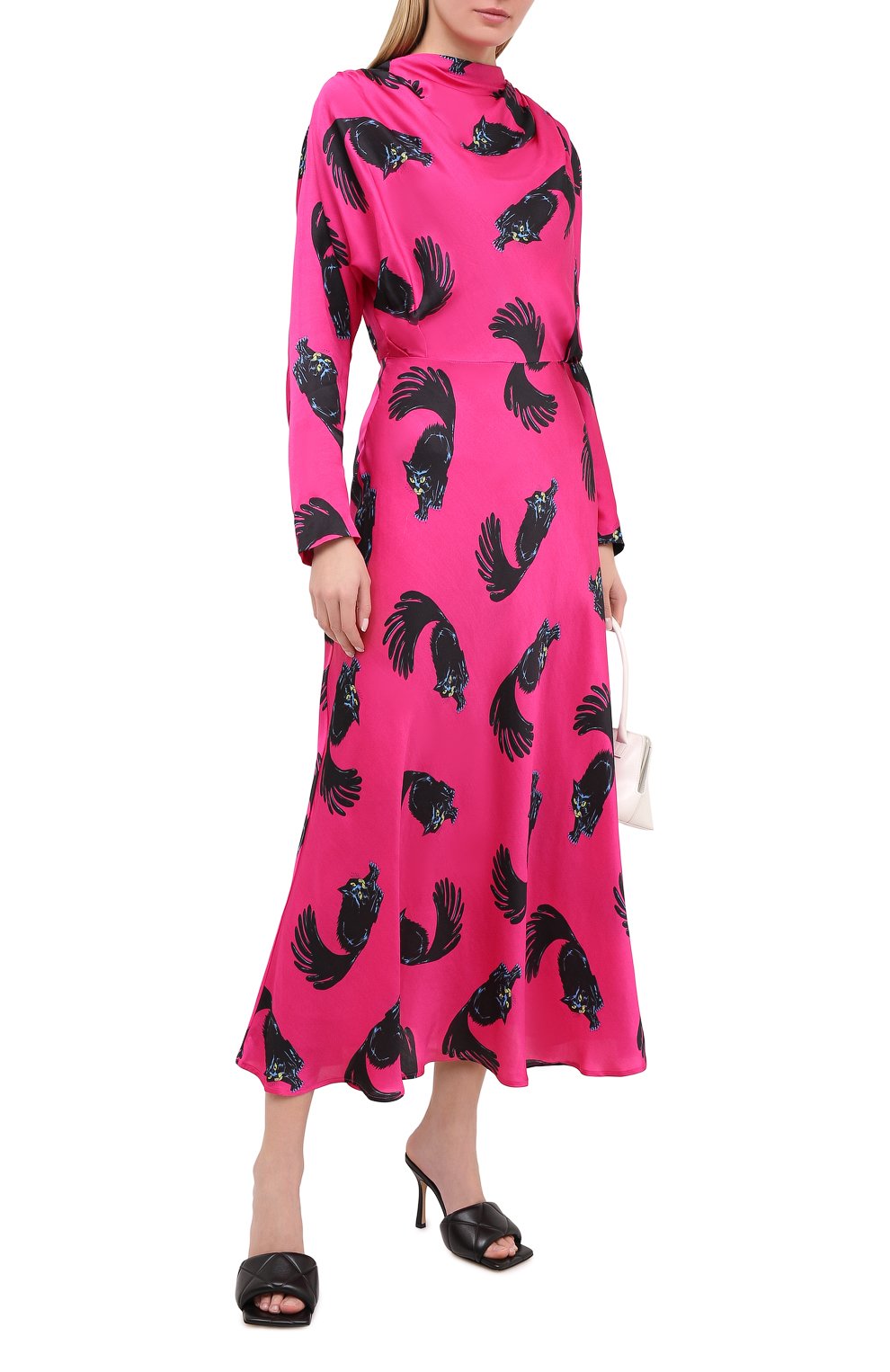 Платье из вискозы MSGM, арт. 2942MDA127 207853, фото 2
