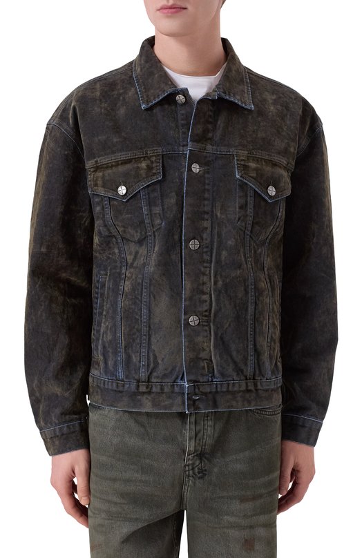 Джинсовая куртка Ksubi MFA25JK017 Синий  MFA25JK017 Фото 3