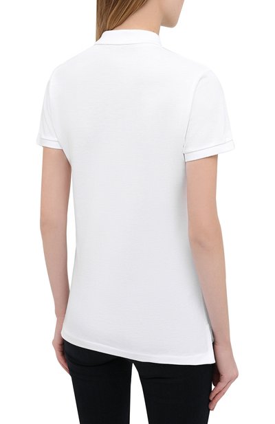 Хлопковое поло с вышитым логотипом бренда POLO RALPH LAUREN, арт. 211505656, фото 4