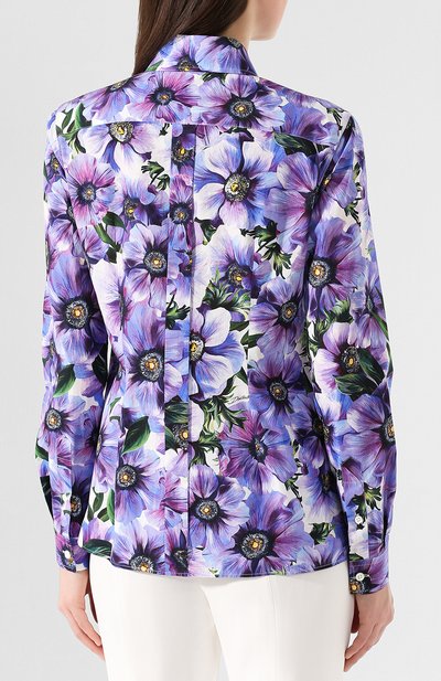 Хлопковая рубашка DOLCE & GABBANA, арт. F5M04T/HS5GD, фото 4