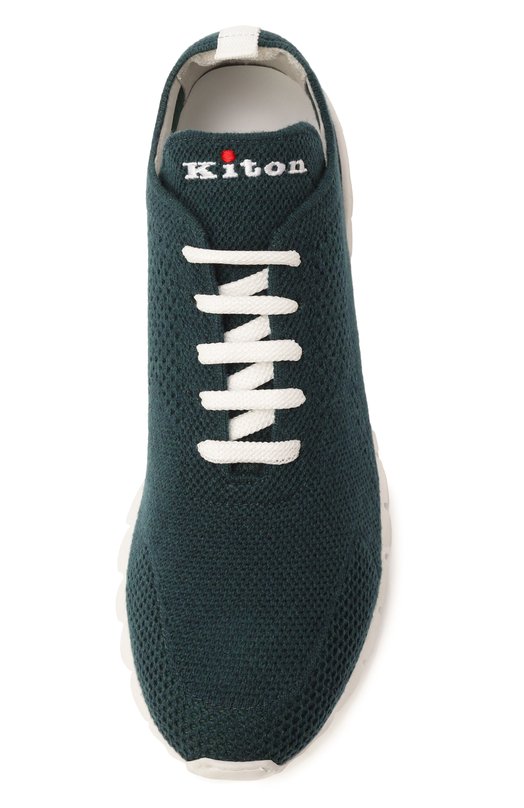Текстильные кроссовки Kiton USSFITSN0084750 Зелёный  USSFITSN0084750 Фото 6