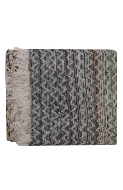 Плед изо льна и хлопка MISSONIHOME разноцветного цвета по цене 37800 руб., арт. 1S3PL90001/100, фото 3 Плед изо льна и хлопка MISSONIHOME, арт. 1S3PL90001/100, фото 3