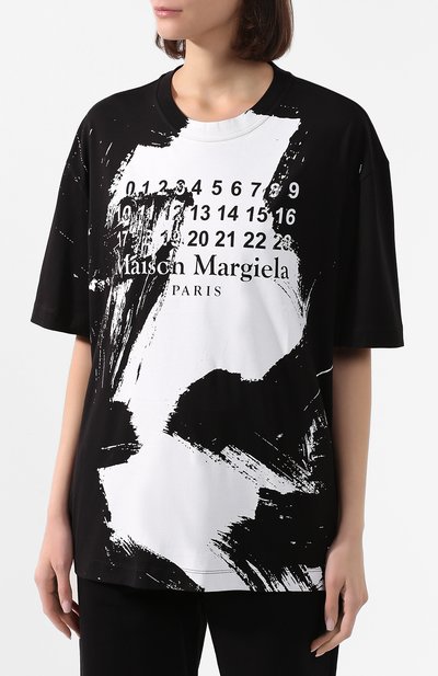 Хлопковая футболка MAISON MARGIELA, арт. S29GC0282/S22816, фото 3