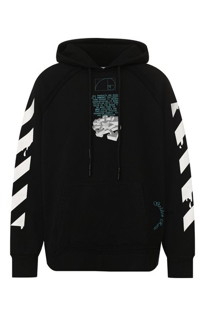 Хлопковое худи OFF-WHITE, арт. 0MBB057R20E300051001, фото 1