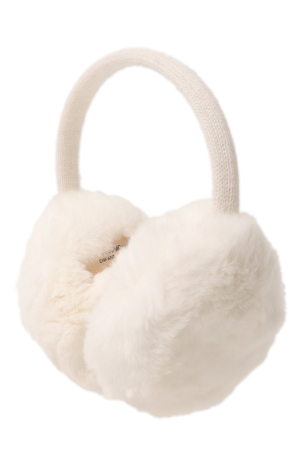 Шерстяные наушники с мехом YVES SALOMON ENFANT, арт. 20WEA310XXREXX, фото 2