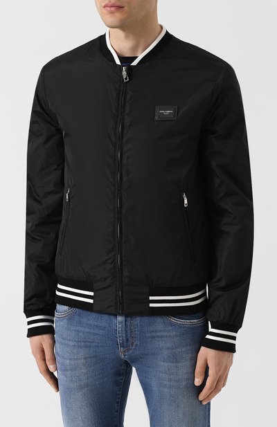 Бомбер на молнии с эластичными манжетами DOLCE & GABBANA, арт. G9LM4T/G700W, фото 3