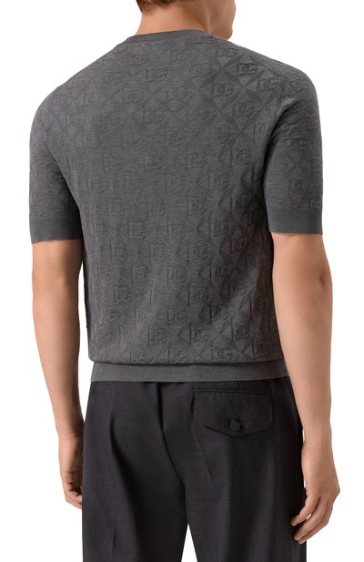 Шелковый джемпер DOLCE & GABBANA, арт. GXX03T/JBSM4, фото 4