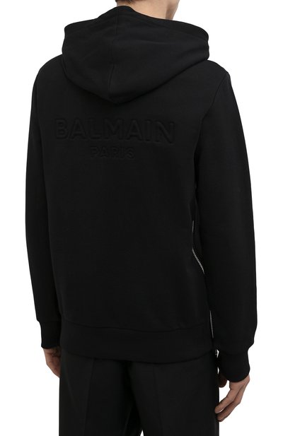 Хлопковая толстовка BALMAIN, арт. XH1JR010/BB20, фото 4