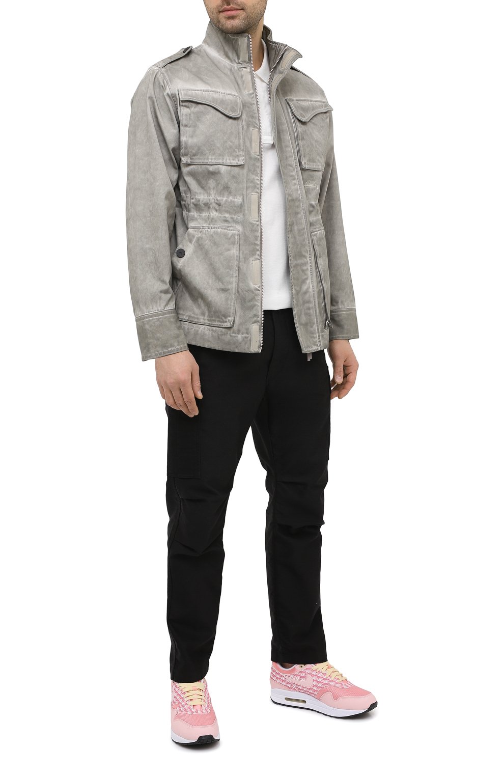 Кроссовки air max 1 premium strawberry lemonade NIKELAB розового цвета по цене 10450 руб., арт. CJ0609-600, фото 2 Кроссовки air max 1 premium strawberry lemonade NIKELAB, арт. CJ0609-600, фото 2