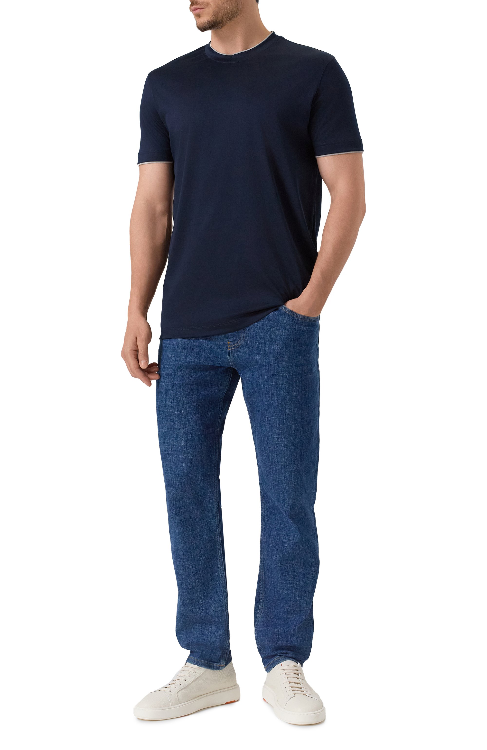 Хлопковая футболка VAN LAACK, арт. VL-PIL0S-F/180031, фото 2