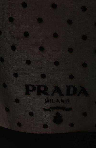 Юбка из шелка и вискозы PRADA, арт. P142T-1Z4Y-F0002-221, фото 5