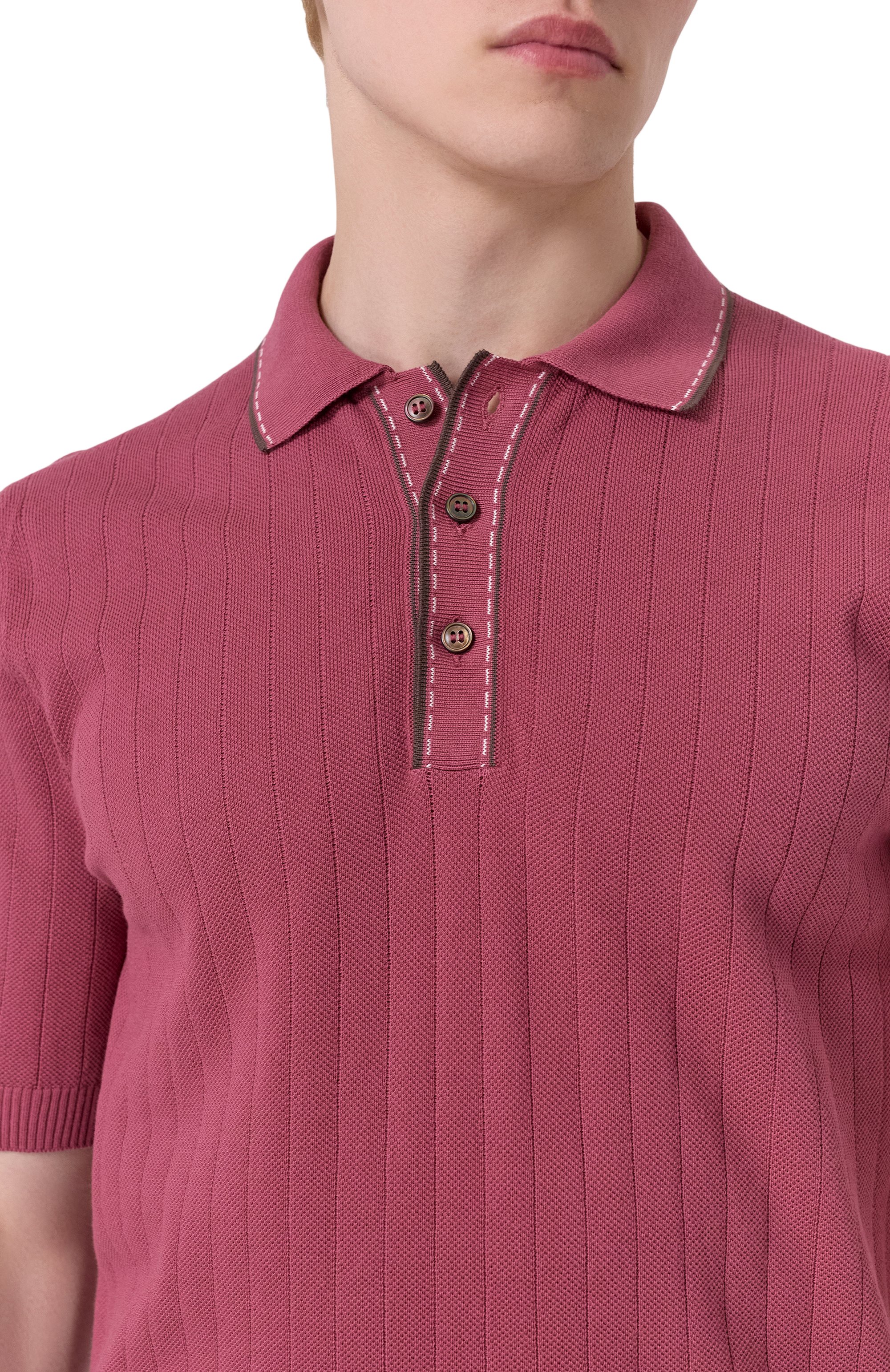 Хлопковое поло GRAN SASSO, арт. 57170/18047, фото 5