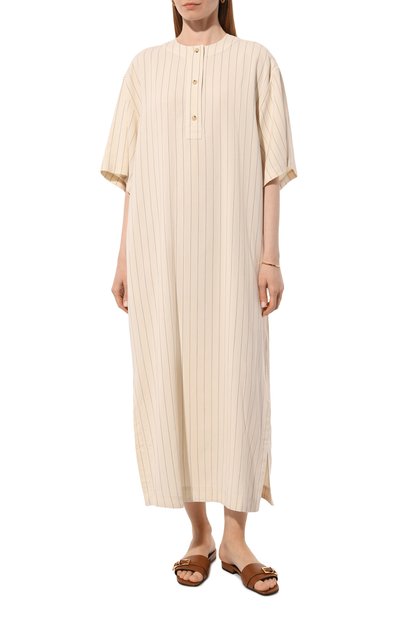 Платье из вискозы TOTEME, арт. 242-WRD1749-FB0112, фото 3