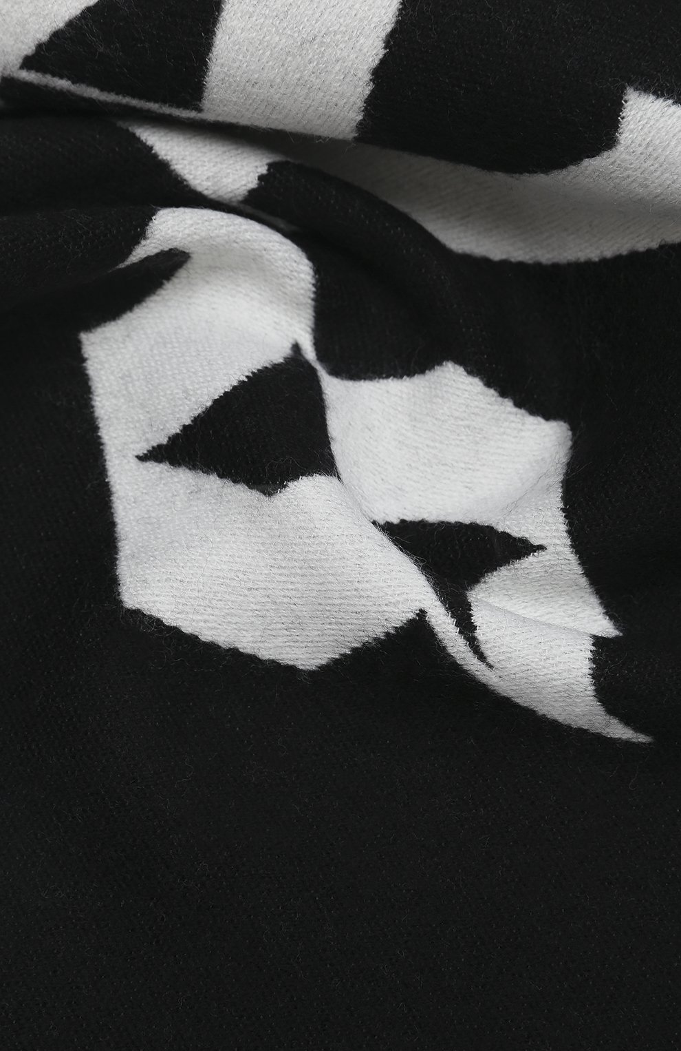 Шарф из шерсти и хлопка PALM ANGELS, арт. PMMA011E20KNI0011001, фото 2