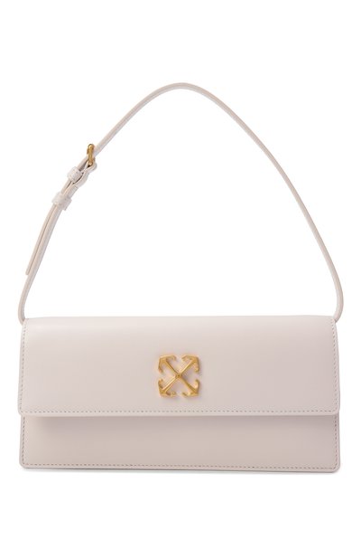 Женская сумка jitney 1.0 OFF-WHITE, арт. 0WNN172C99LEA001