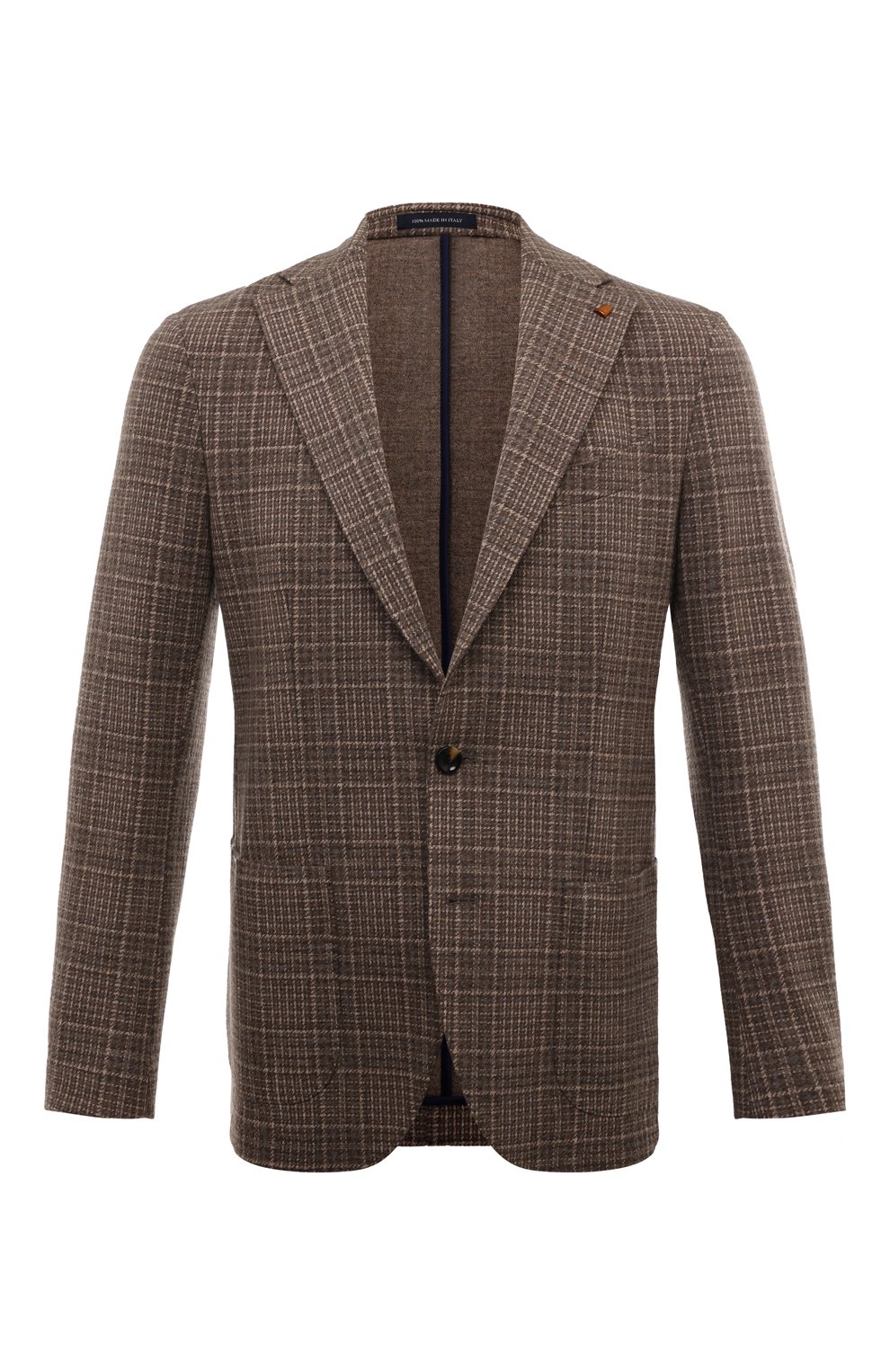 Пиджак из хлопка и шерсти SARTORIA LATORRE коричневого цвета по цене 61550 руб., арт. JD74/JG051, фото 1 Пиджак из хлопка и шерсти SARTORIA LATORRE, арт. JD74/JG051, фото 1