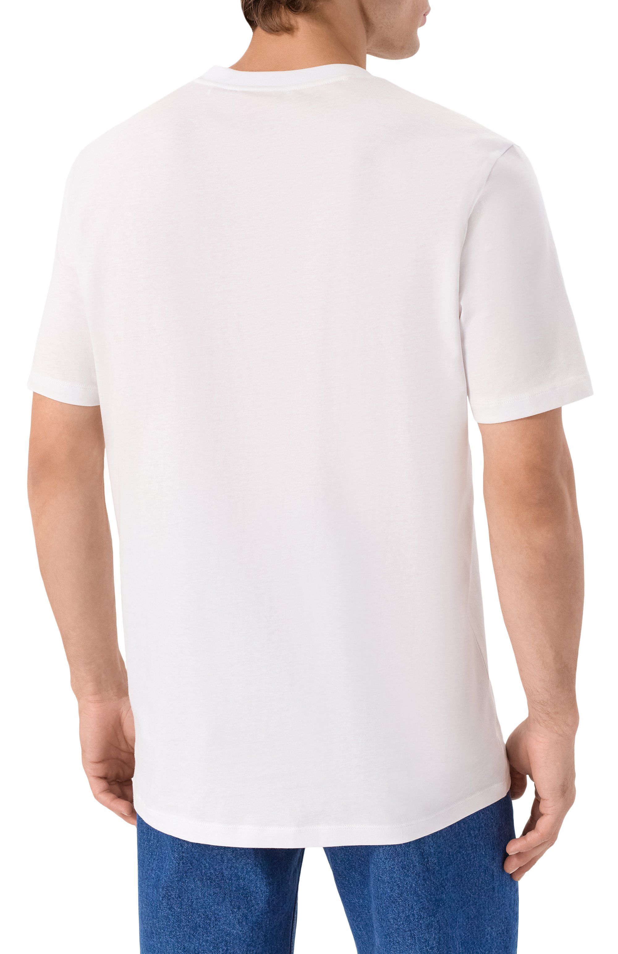 Хлопковая футболка HUGO, арт. 50548557, фото 4