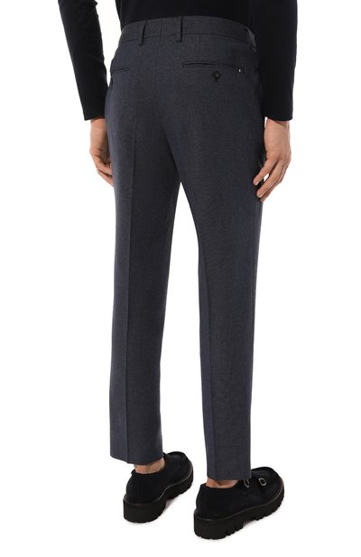 Брюки из шерсти и вискозы BOSS, арт. 50521041, фото 4