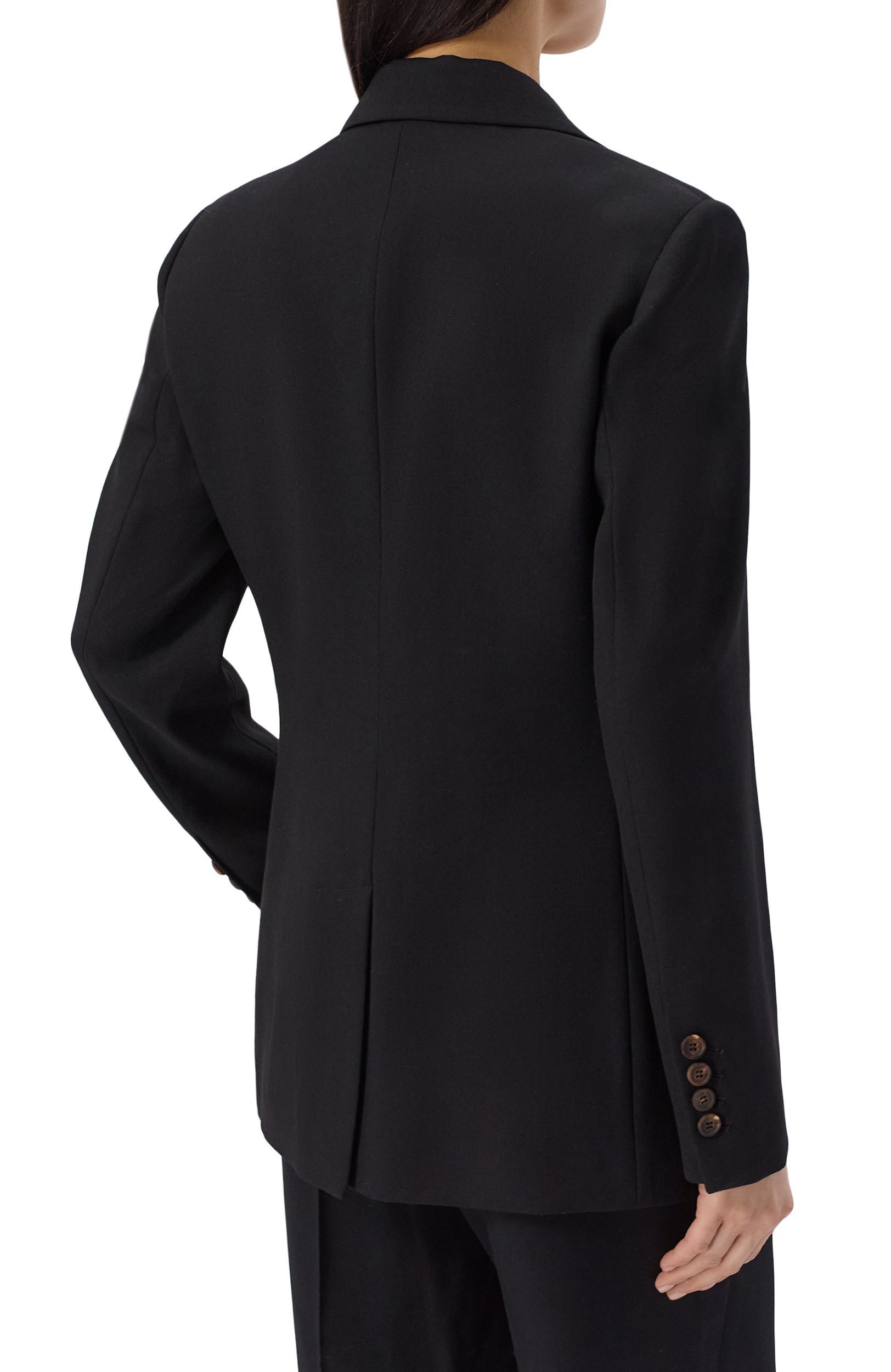 Шерстяной жакет BRUNELLO CUCINELLI черного цвета по цене 488000 руб., арт. MG5537723P, фото 4 Шерстяной жакет BRUNELLO CUCINELLI, арт. MG5537723P, фото 4