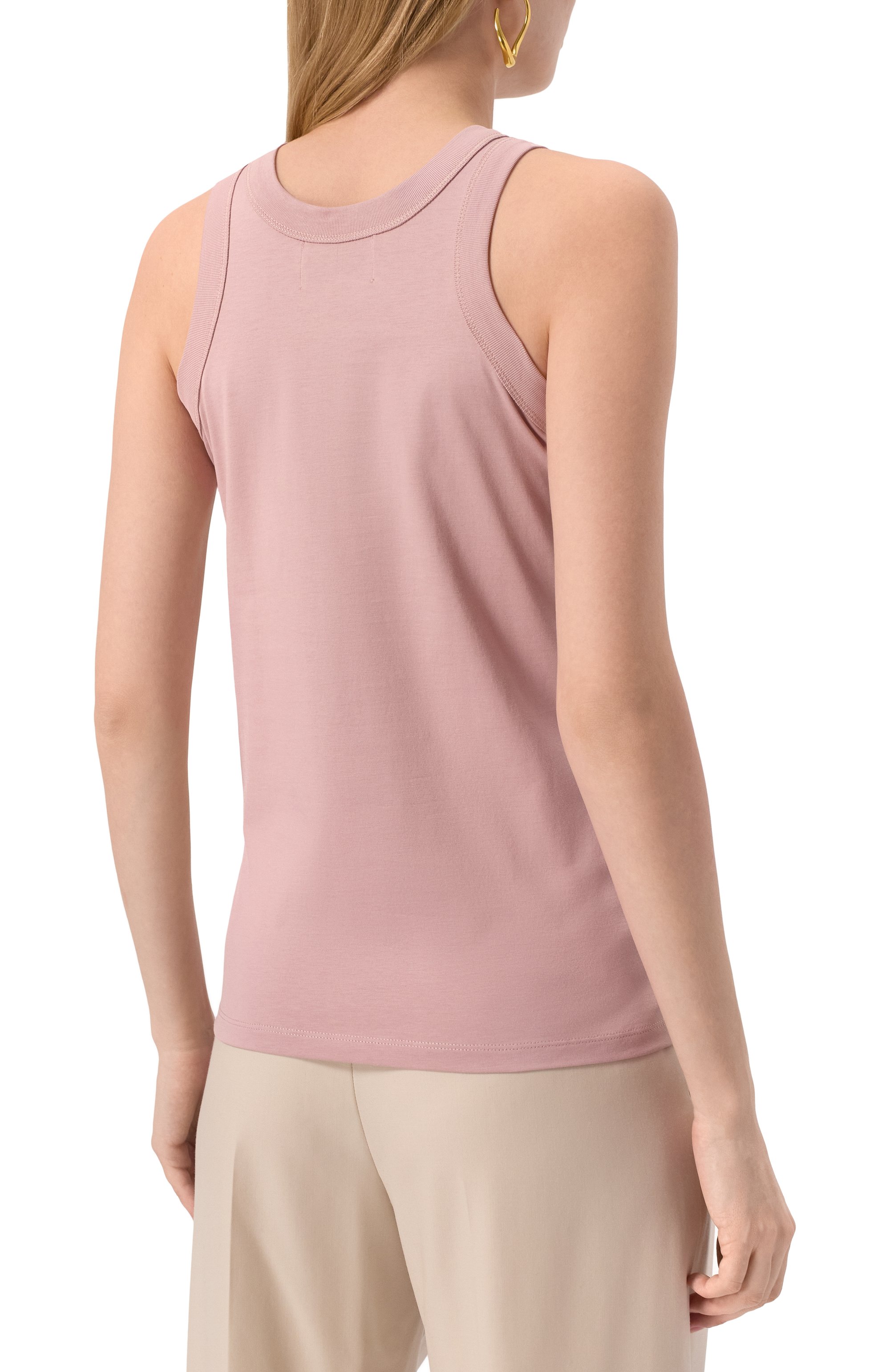 Хлопковая майка LOULOU DE SAISON, арт. P0S0, фото 4