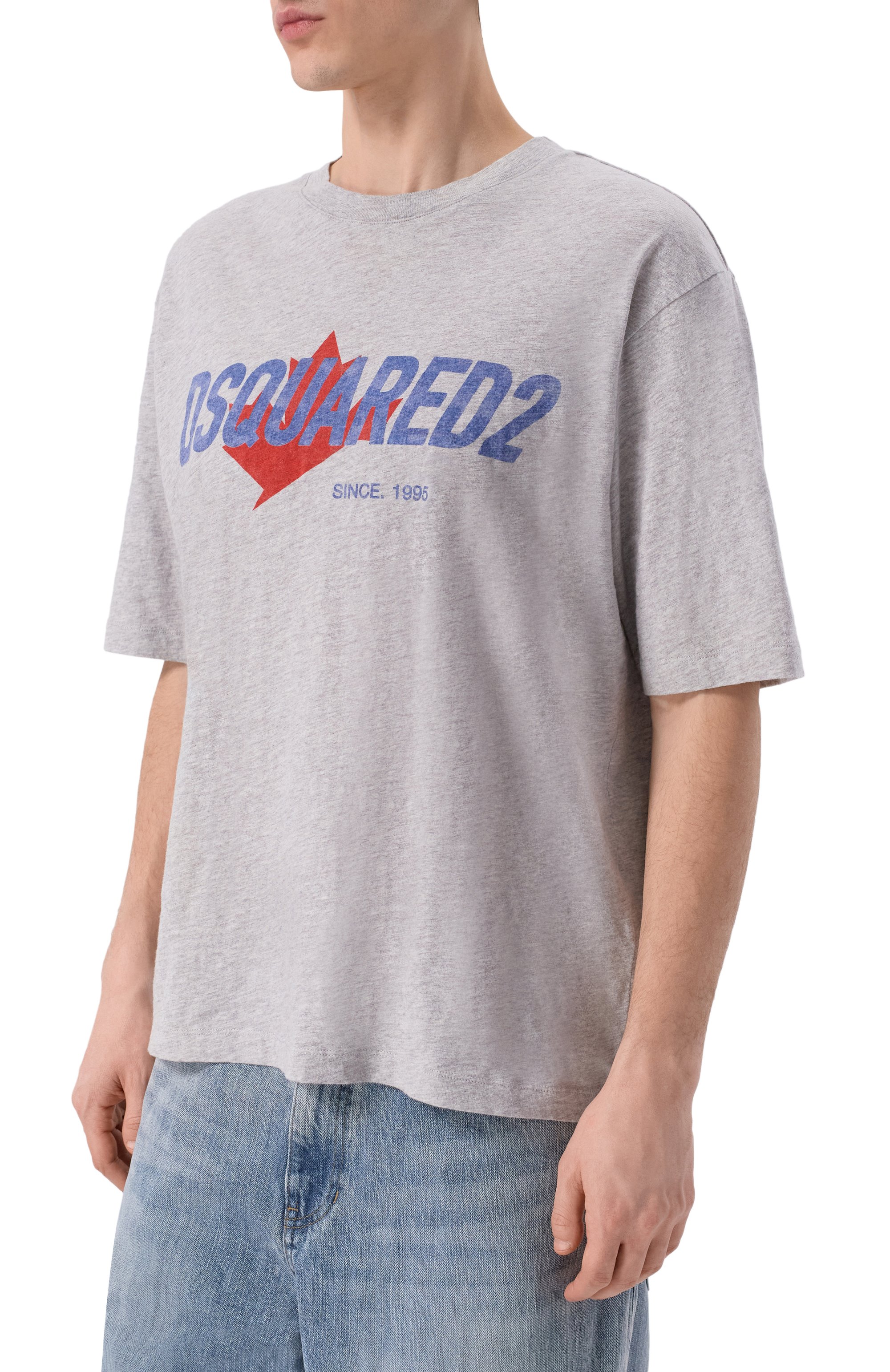 Хлопковая футболка DSQUARED2, арт. S74GD1556/D20104, фото 3