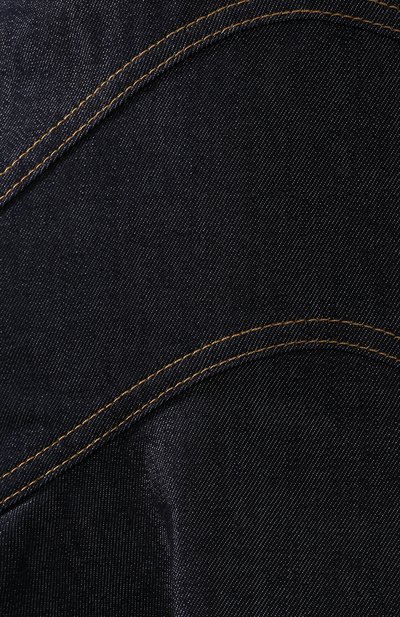 Джинсовое платье DSQUARED2 синего цвета по цене 29950 руб., арт. S75CV0021/S30330, фото 5 Джинсовое платье DSQUARED2, арт. S75CV0021/S30330, фото 5