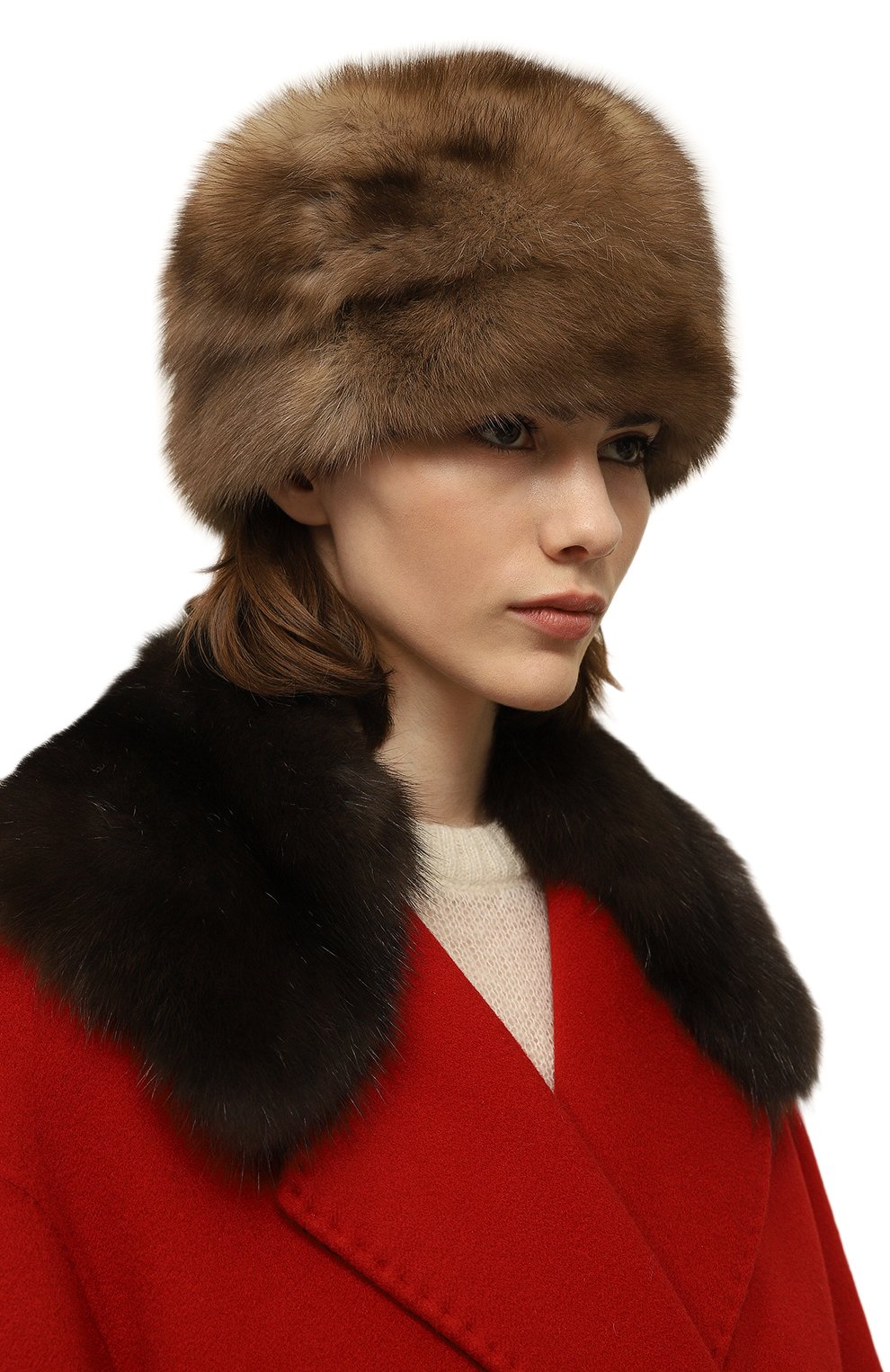 Шапка-кубанка жаклин из меха соболя FURLAND, арт. 0232530510004100000, фото 2