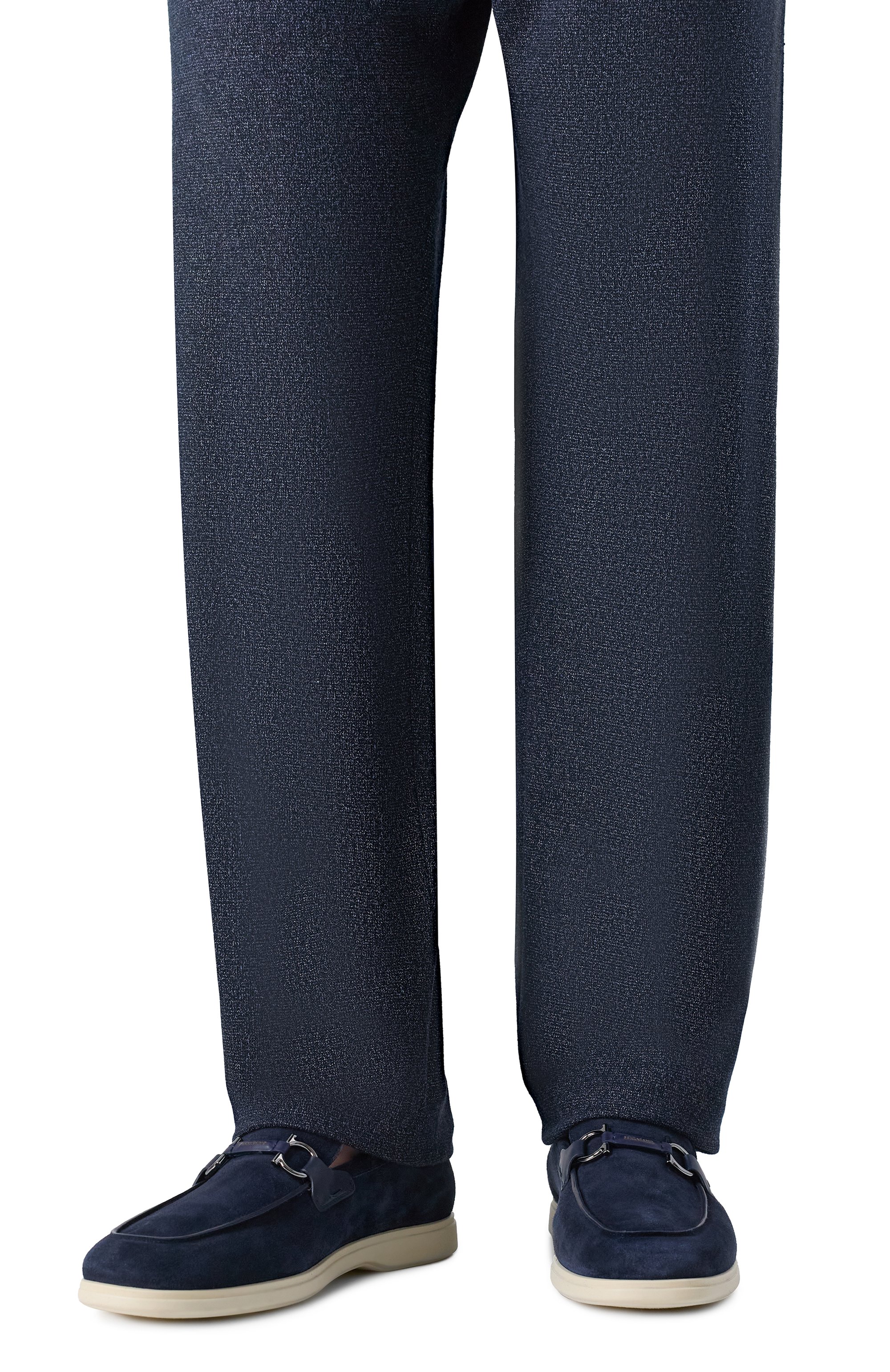 Замшевые лоферы FERRAGAMO, арт. 028298/778818_1, фото 3