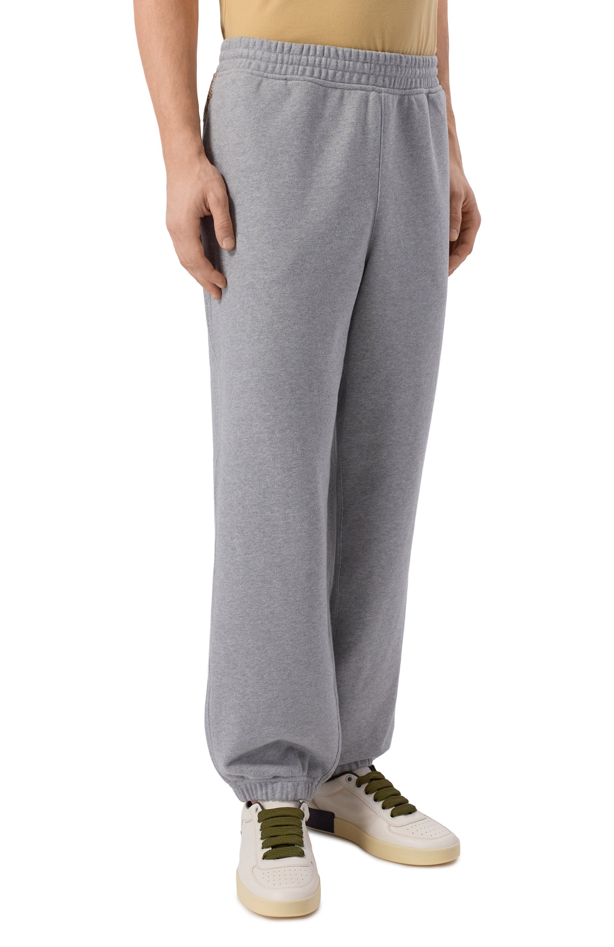 Хлопковые джоггеры BURBERRY, арт. 8120757, фото 3