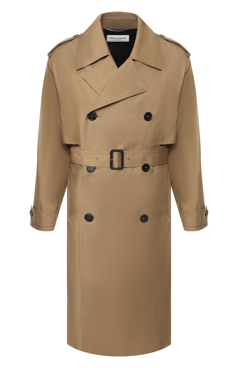 Хлопковый тренч SAINT LAURENT, арт. 611003/Y3A99, фото 1
