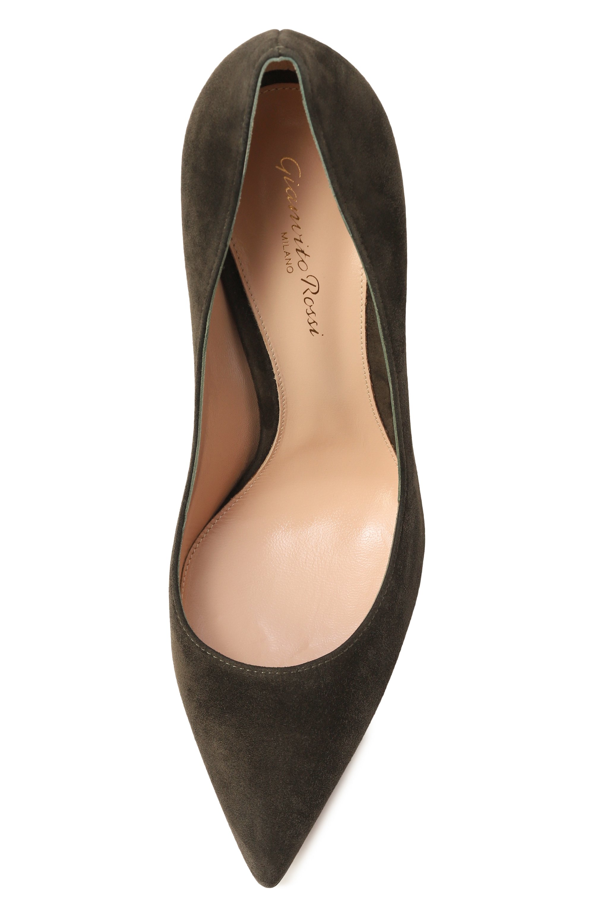 Замшевые туфли gianvito 105 GIANVITO ROSSI, арт. G28470.15RIC.CAMNER0, фото 6