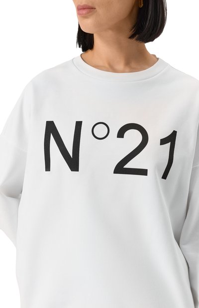 Хлопковый свитшот N21, арт. E032/6329, фото 5