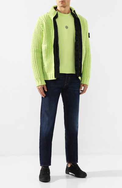 Хлопковый лонгслив STONE ISLAND, арт. 711523484, фото 2